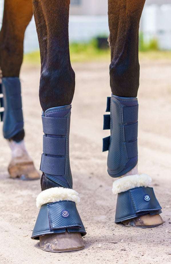 BARE Airflow Carbon Brushing Boots - Navy