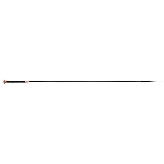 Fleck Silk Touch Dressage Whip Ultra Soft Grip - 120cm, Rose Gold