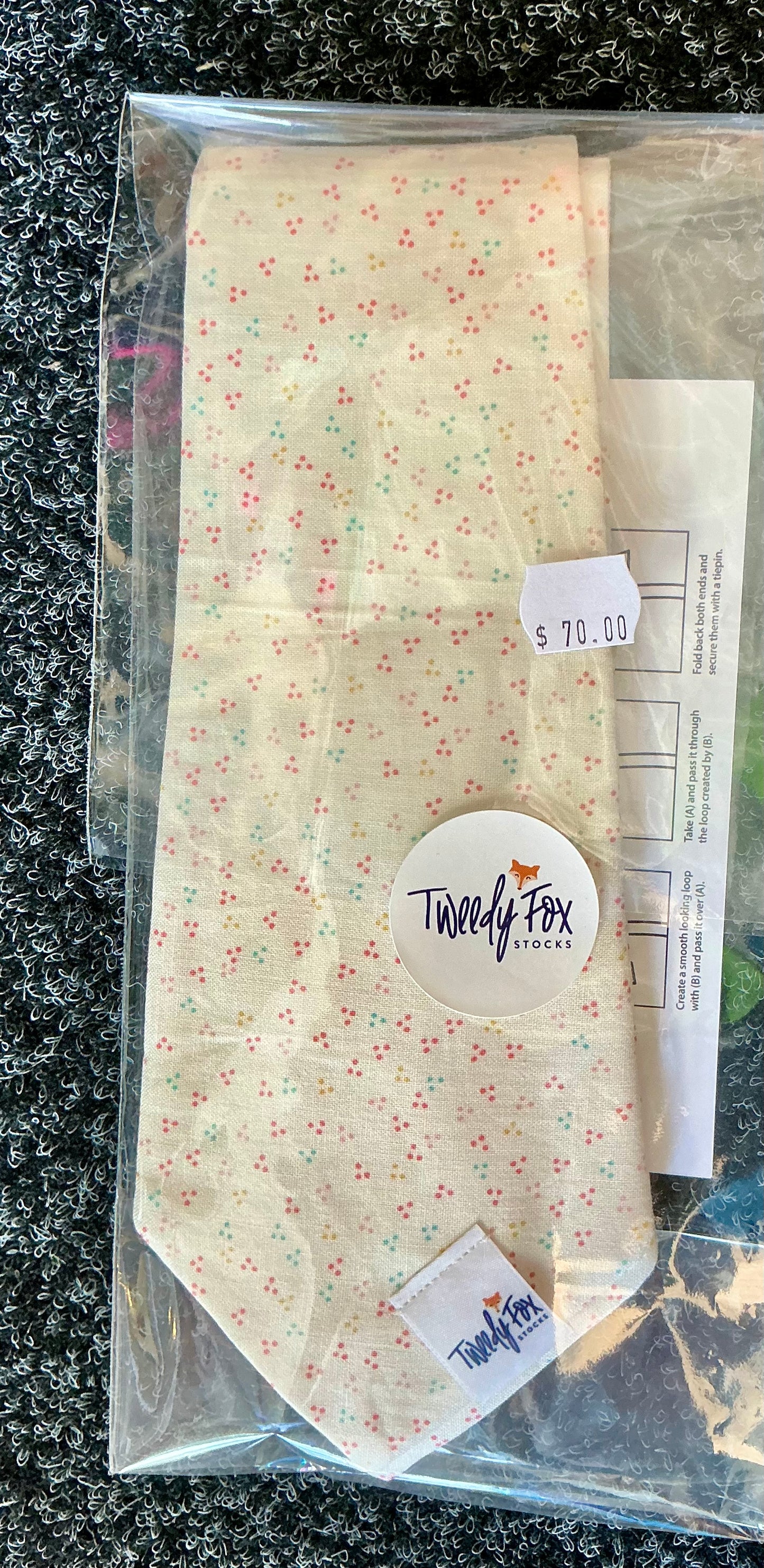 Tweedy Fox Stocks Childs Self Tie Stock