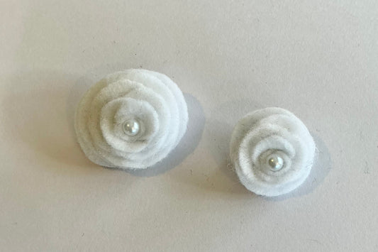 Jacket Lapel Pins - Pearl