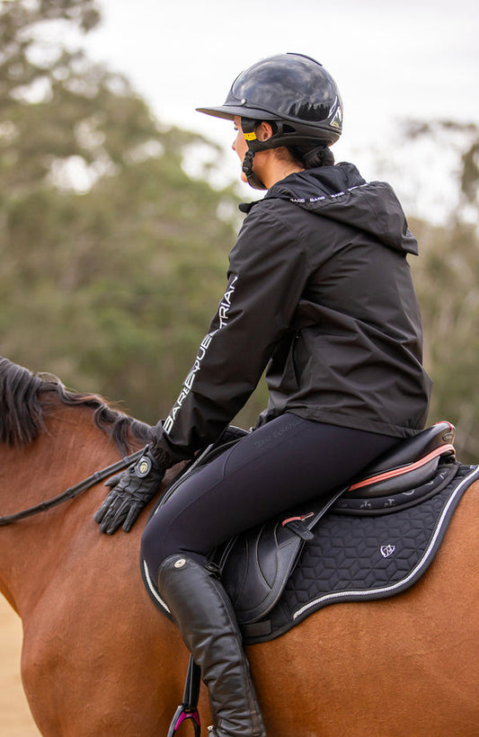 BARE Pro-Rider Dimension Saddle Pad - Jump Cut - Black