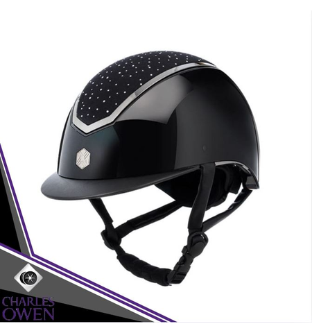CHARLES OWEN KYLO CRYSTAL HELMET WITH MIPS