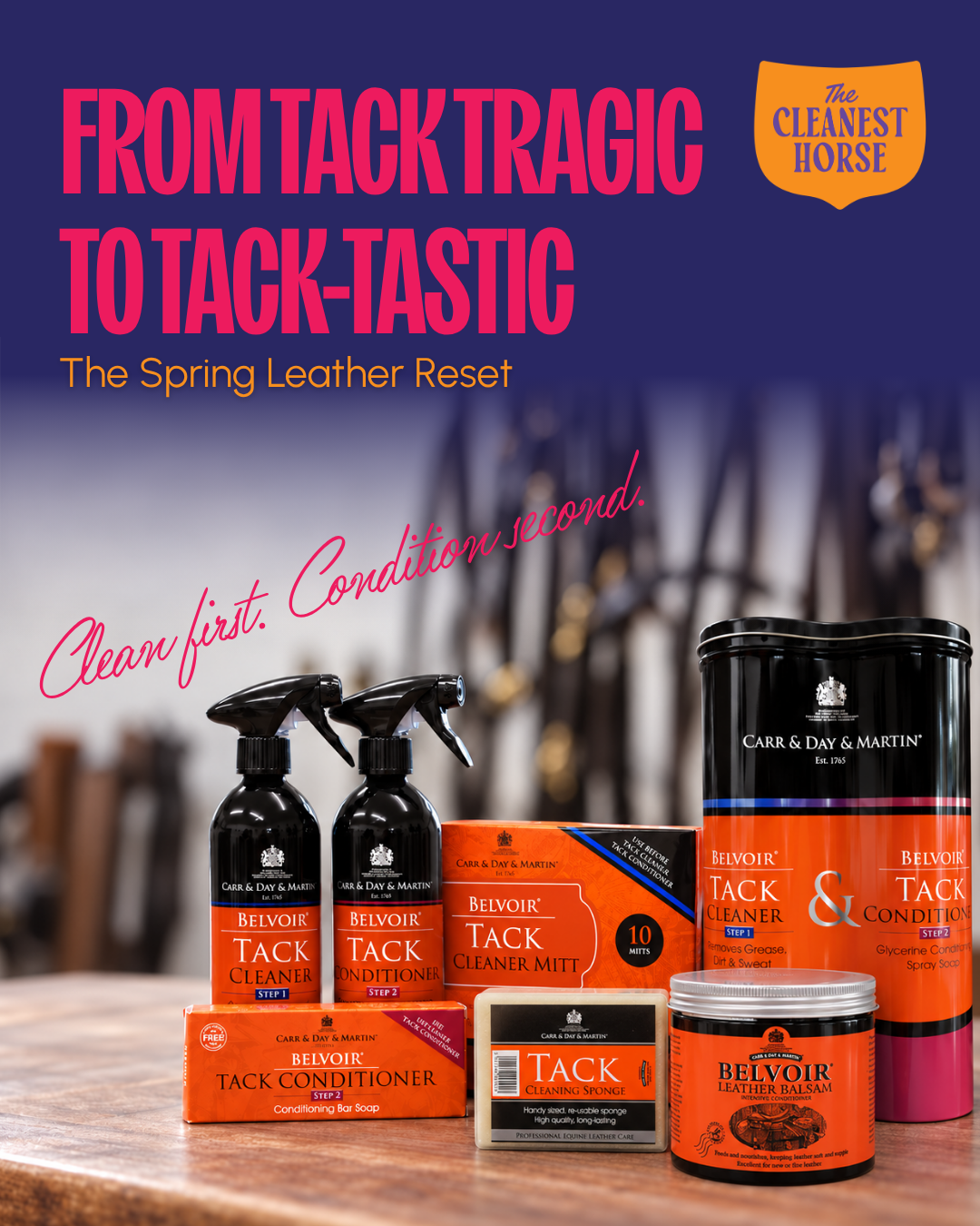 From Tack Tragic to Tack-tastic: Your Spring Show-Season Leather Reset
