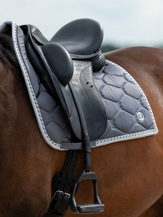 PSOS Dressage Pad Signature Lava Grey