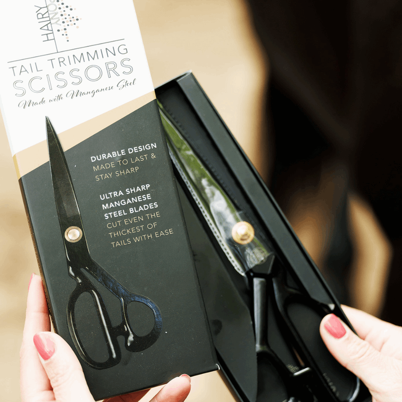 Hairy Pony Tail Trimming Scissors