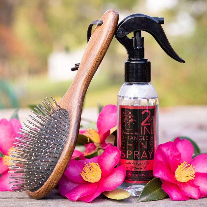 Hairy Pony 2 in 1 Detangle & Shine Spray Watermelon 500ml