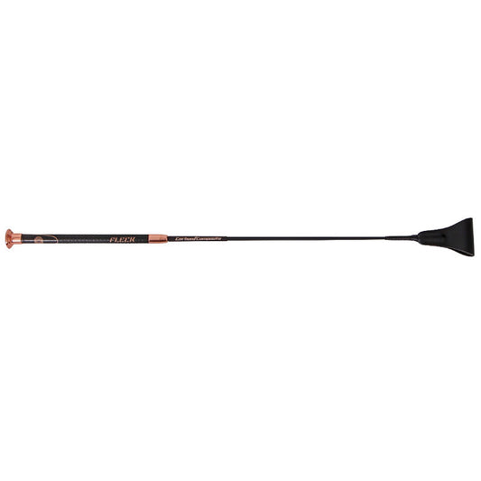 Fleck Carbon Composite Riding Whip Rose Gold Grip