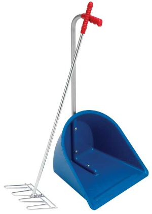 Long Handle Pooper Scoop & Rake