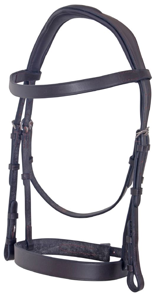 Platinum Signature Show Hunter Bridle - Brown