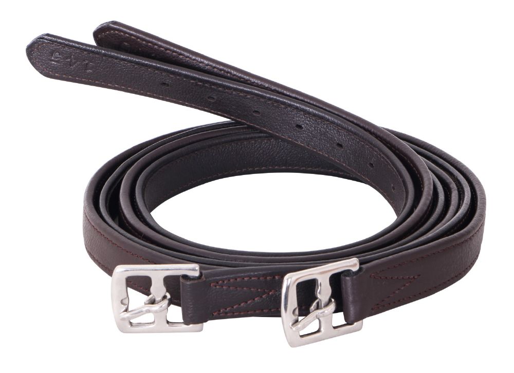 Cavallino Soft Stirrup Leathers  - Brown
