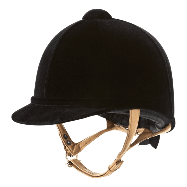 Charles Owen Fian Velvet Show Helmet