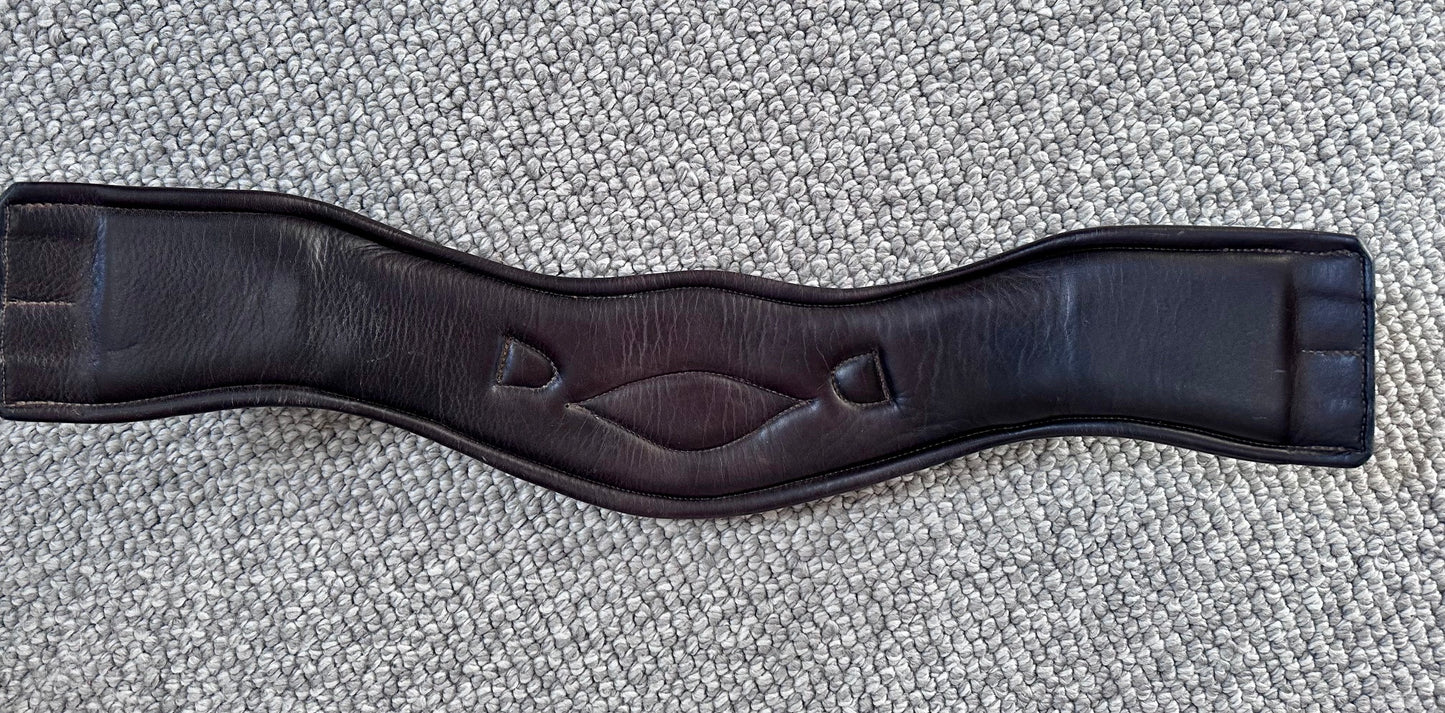 COUNTY LOGIC Brown Dressage GIRTH - 18 inch