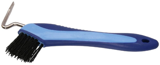 Flair Soft Grip Hoofpick & Brush - Assorted