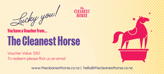 The Cleanest Horse Gift Voucher