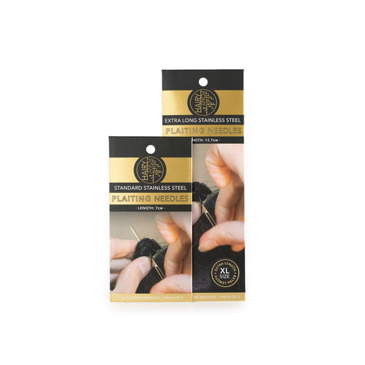 Hairy Pony Stainless Steel Horse Plaiting Needles - Standard - 7cm