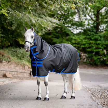 Amigo Ripstop 900D Plus Turnout 0g Rain Sheet - Black & Classic Blue