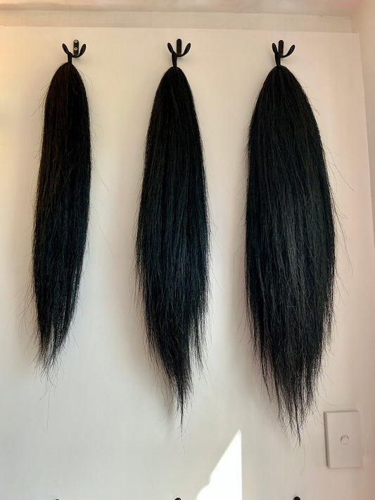 BEST Presented False Tail Standard Length - DYED BLACK