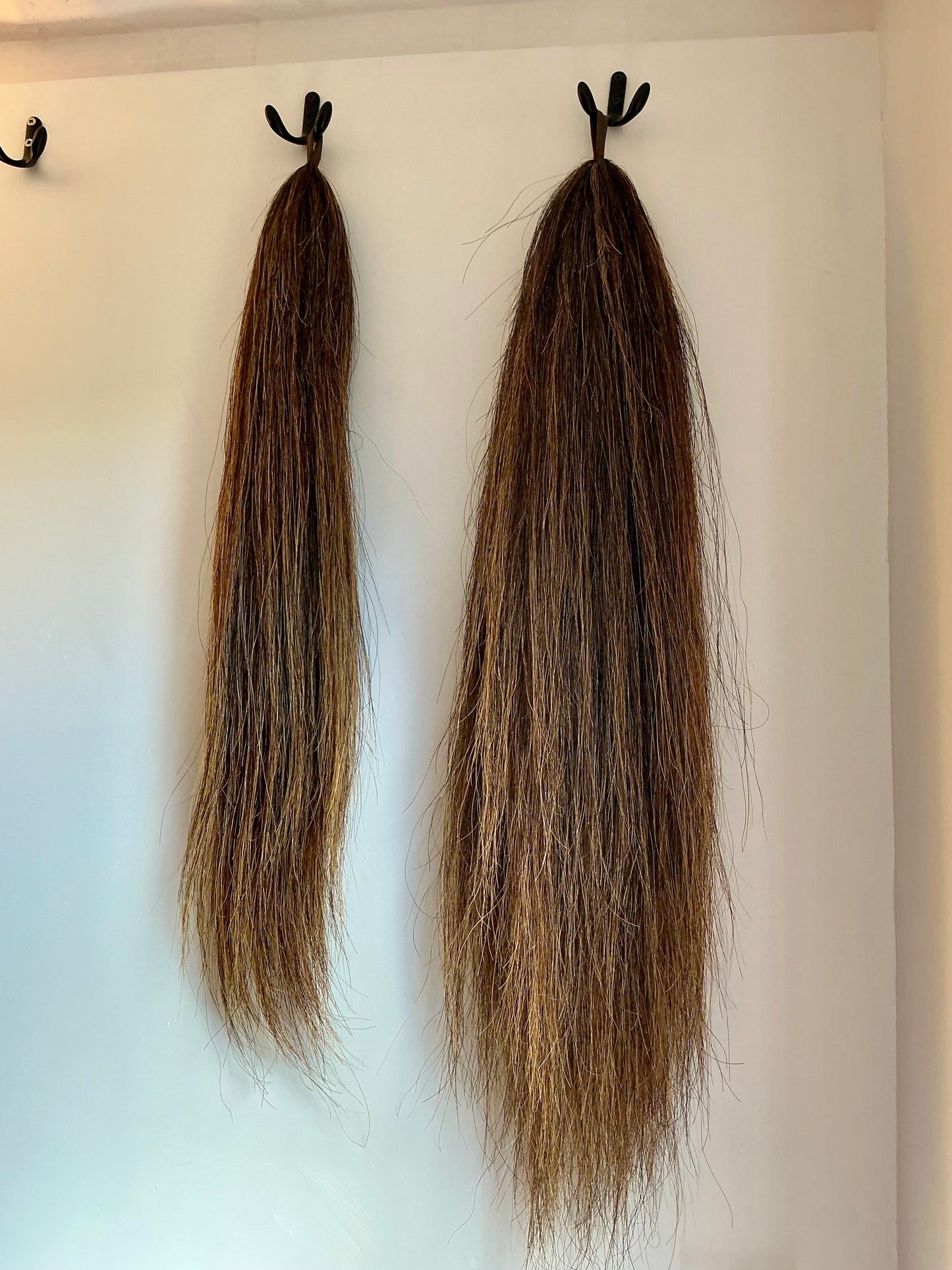 BEST Presented False Tail Standard Length - BLACK CHESTNUT & FLAXEN
