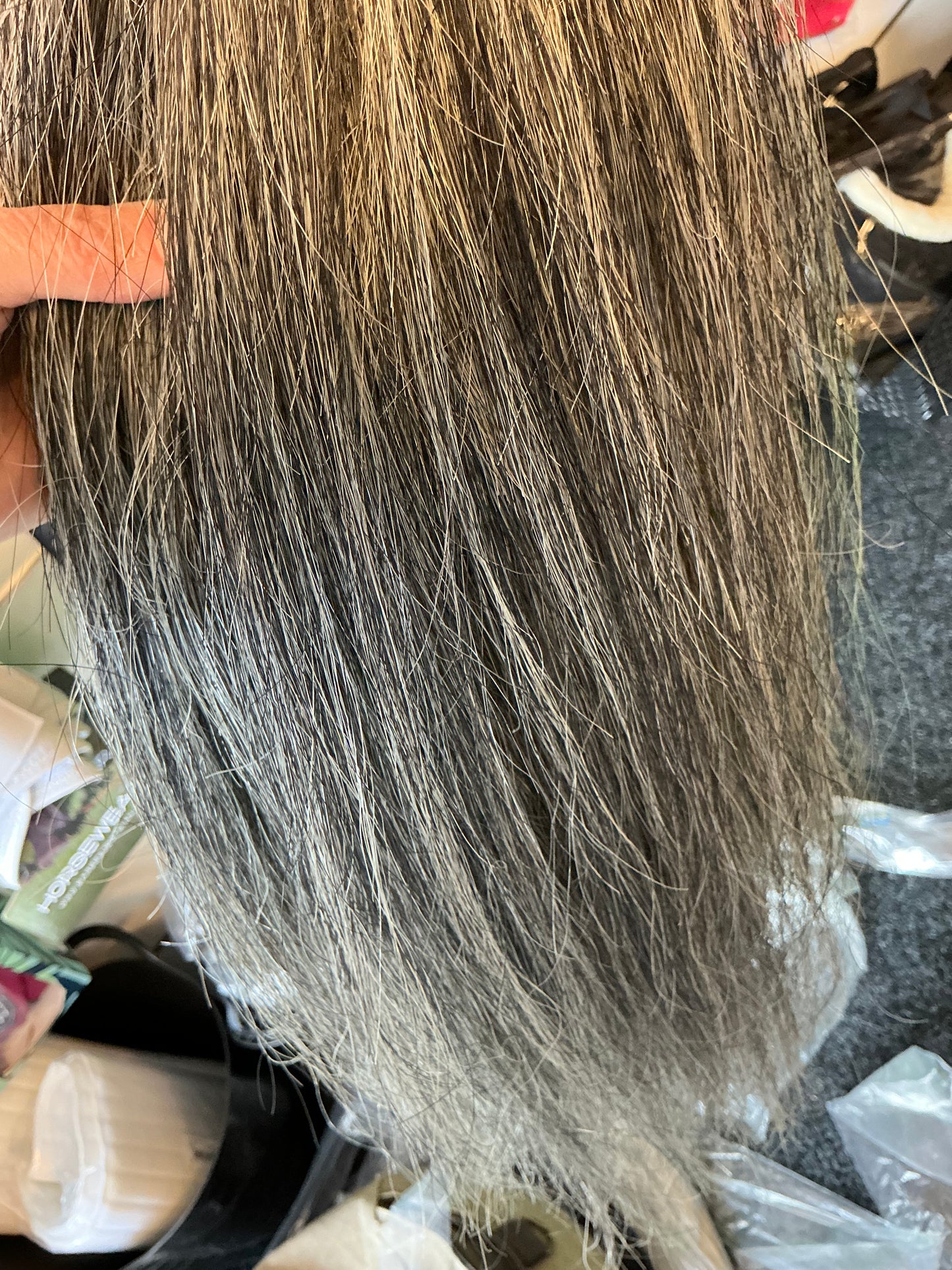 BEST Presented False Tail Standard Length - DARK GREY