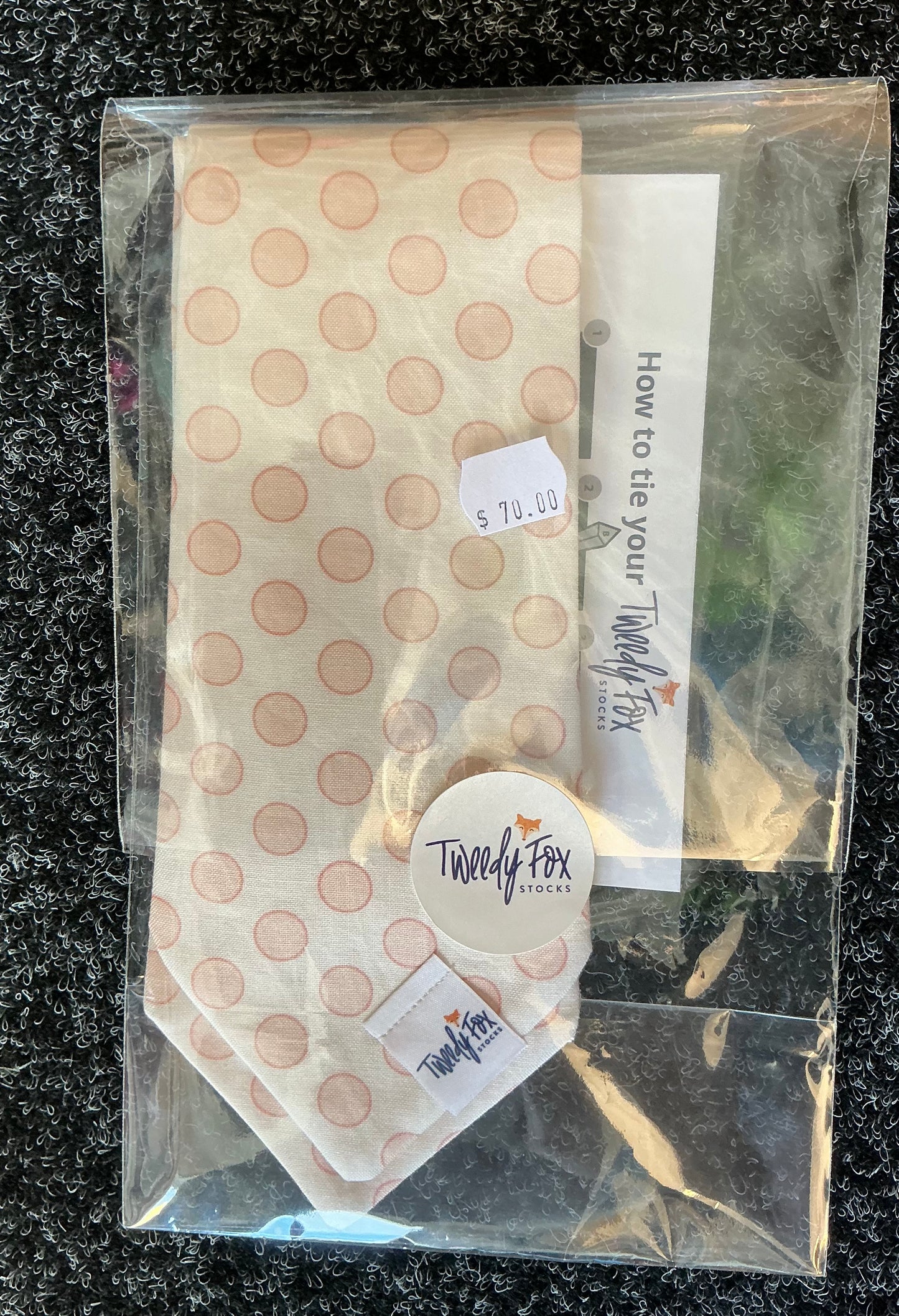 Tweedy Fox Stocks Childs Self Tie Stock