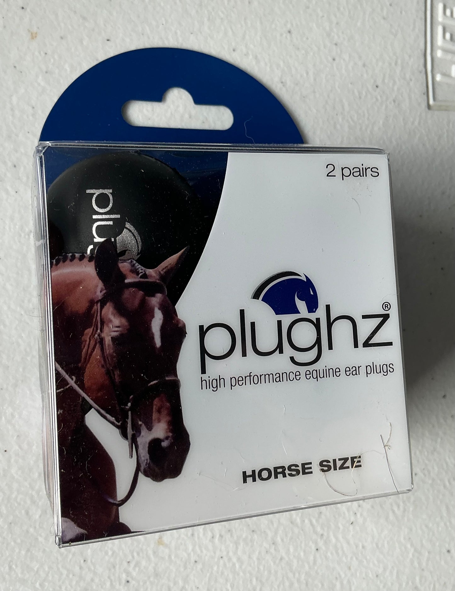 Plughz Equine Ear Plugs 2 Pair Box