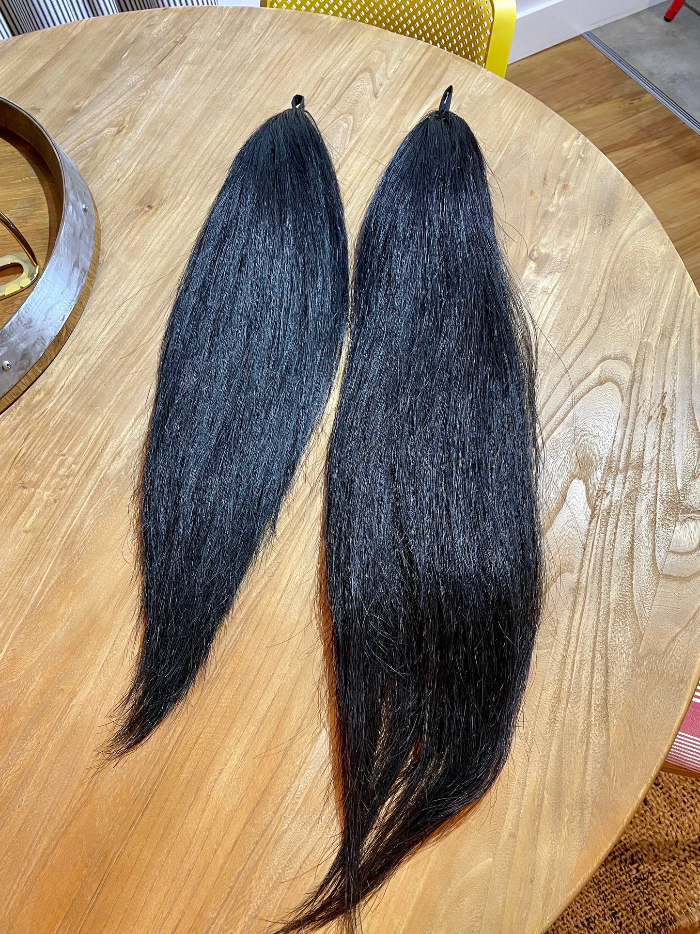 BEST Presented False Tail Standard Length - DYED BLACK