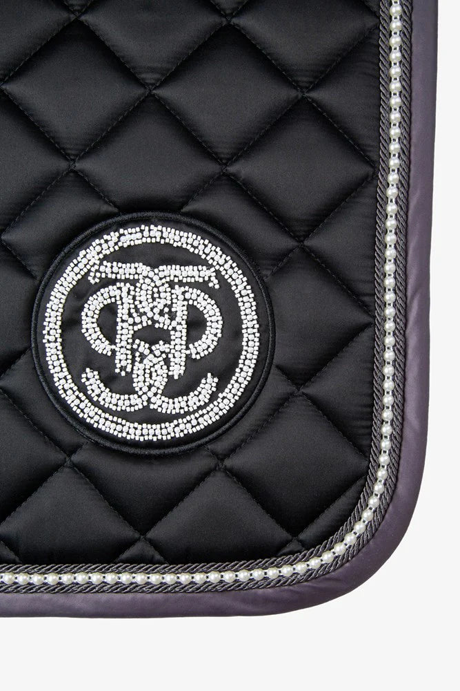 PSOS Dressage Pad Pearl Monogram - Black