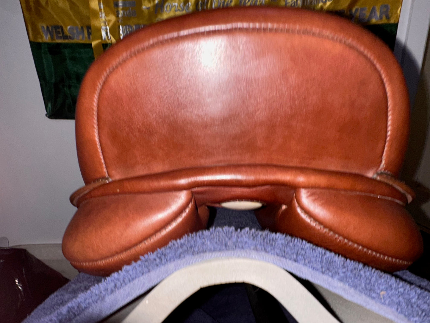 BATES PONY SHOW SADDLE - 16" Brown