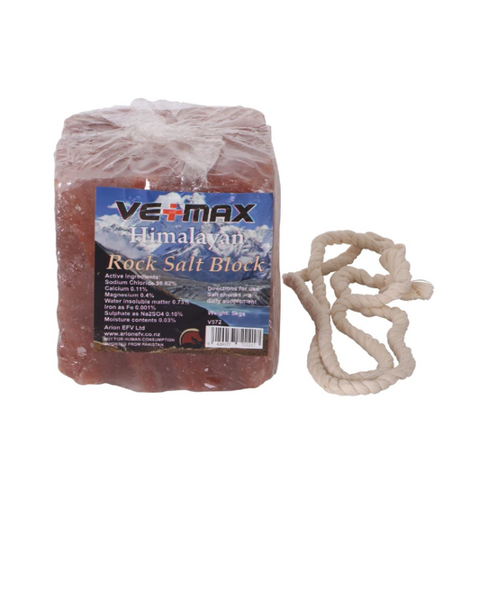 Vetmax Himalayan Rock Salt Block 3kg