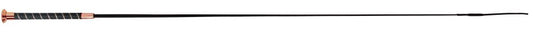 Fleck Silk Touch Dressage Whip Crystal Grip - Rose Gold