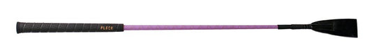 Fleck Rubber Grip Riding Whip - 60cm Lilac