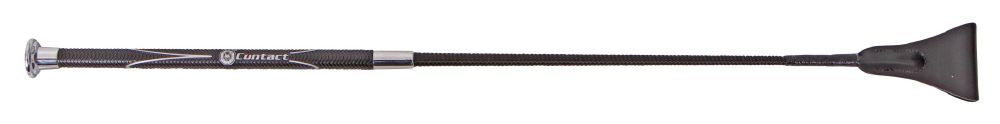 Fleck Contact Riding Whip 60cm Black