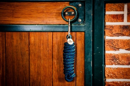 Lead Rope Horseware Signature, Navy/Hunter Green