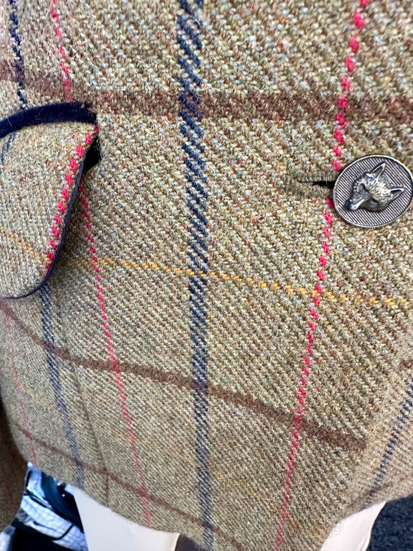 JUST NEIGH Tweed Jacket - Ladies 12